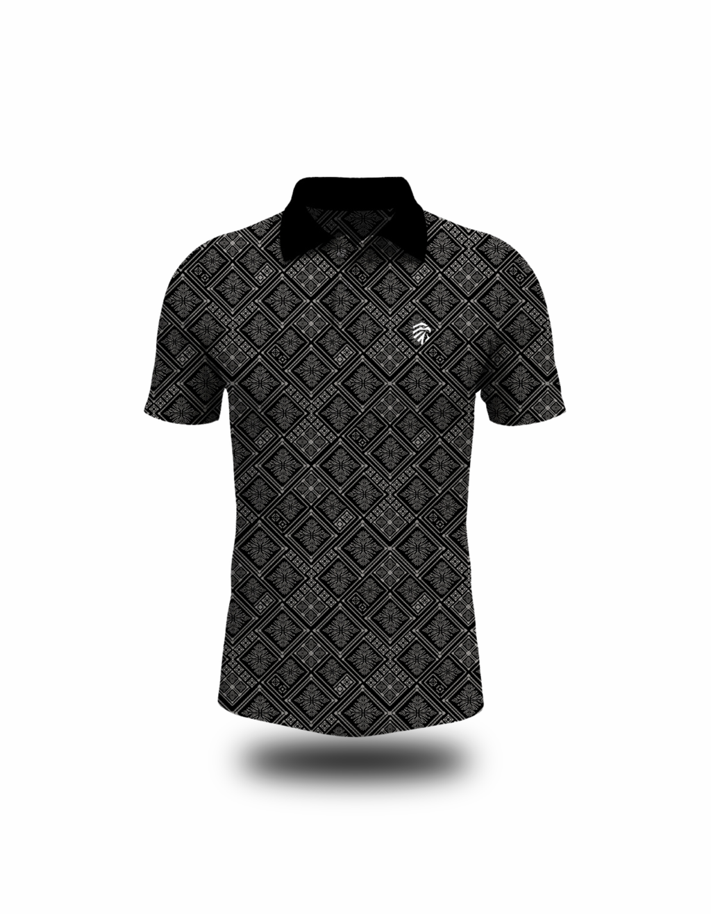 Monochrome Black Polo