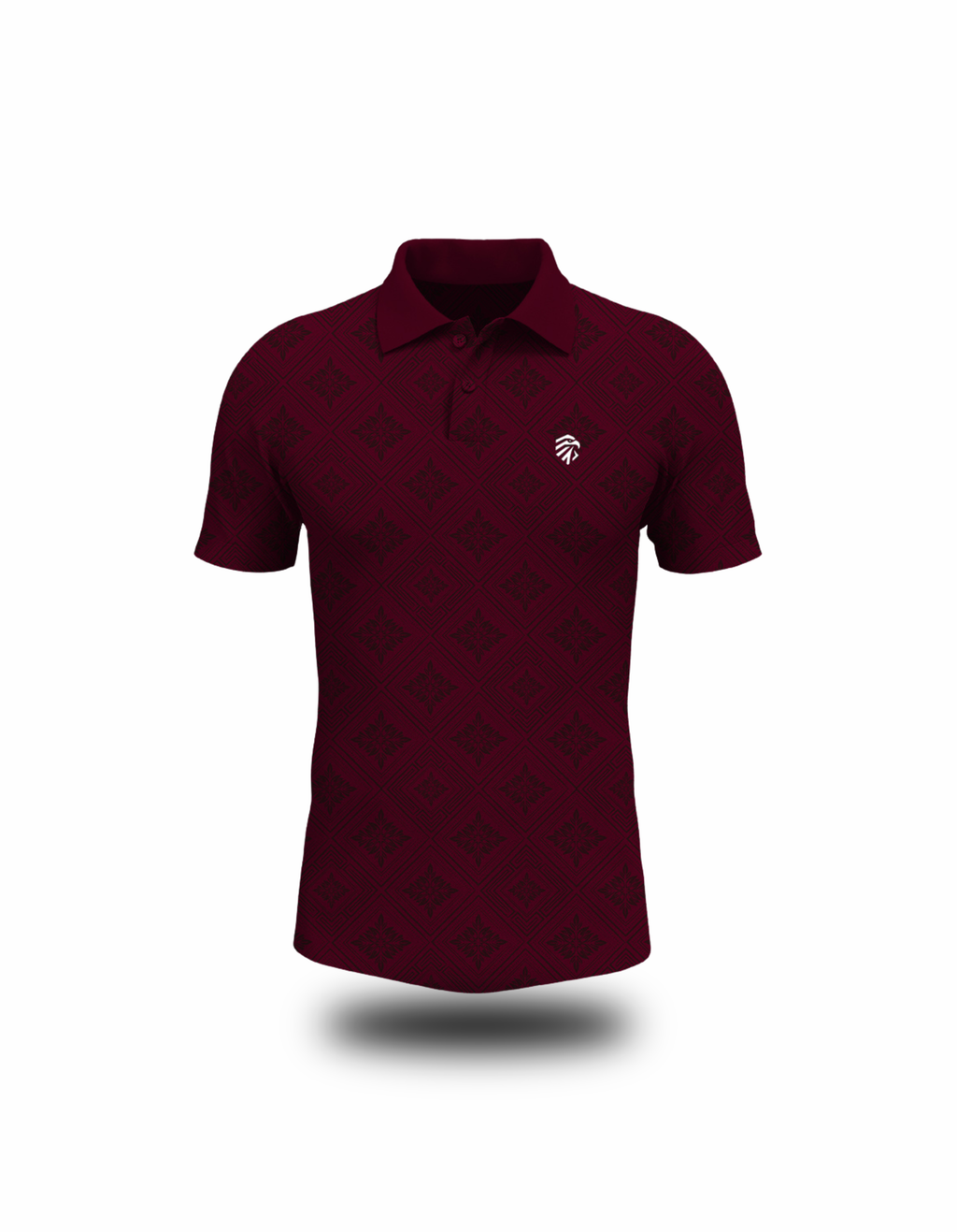 Maroon Performance Polo