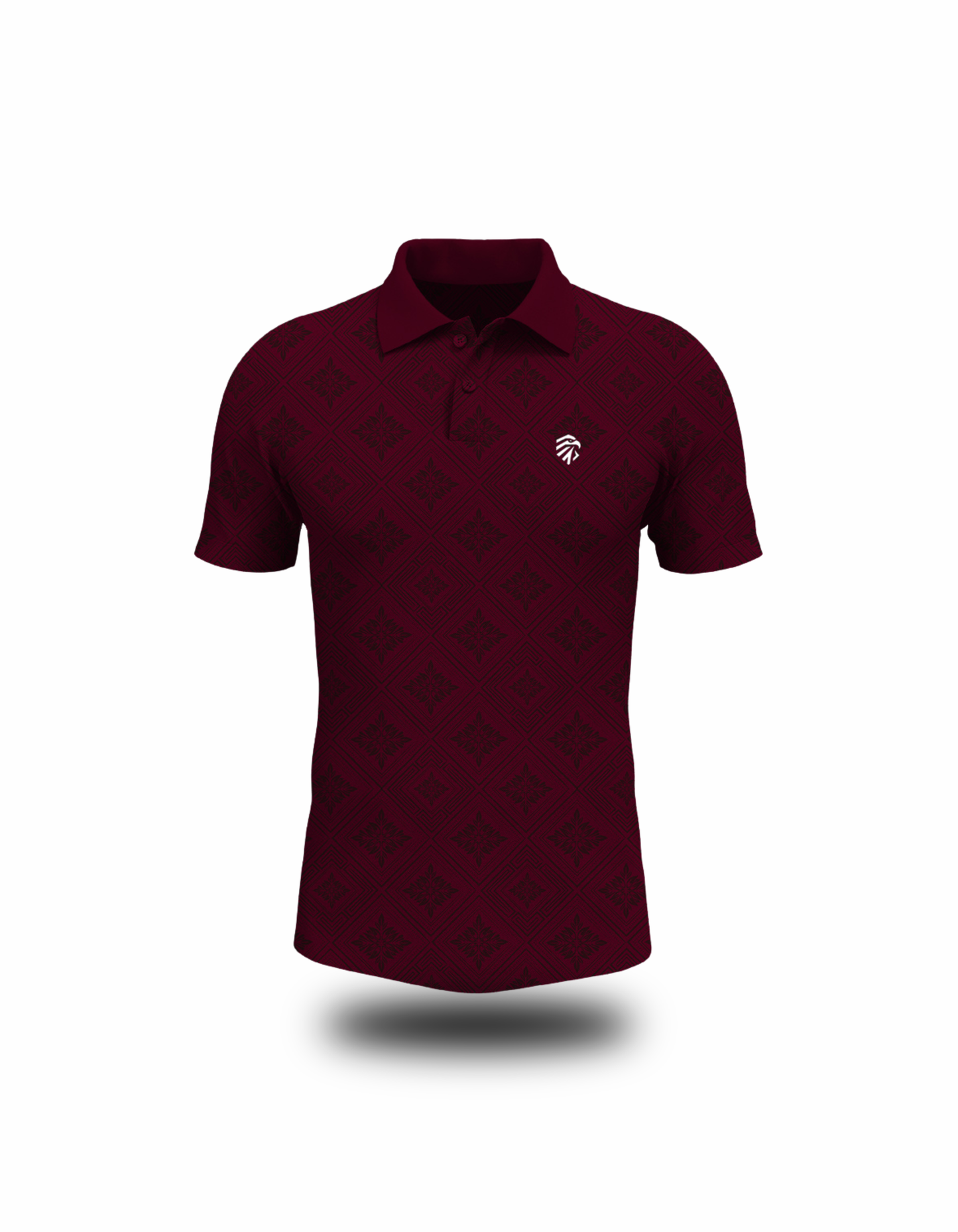 Maroon Performance Polo