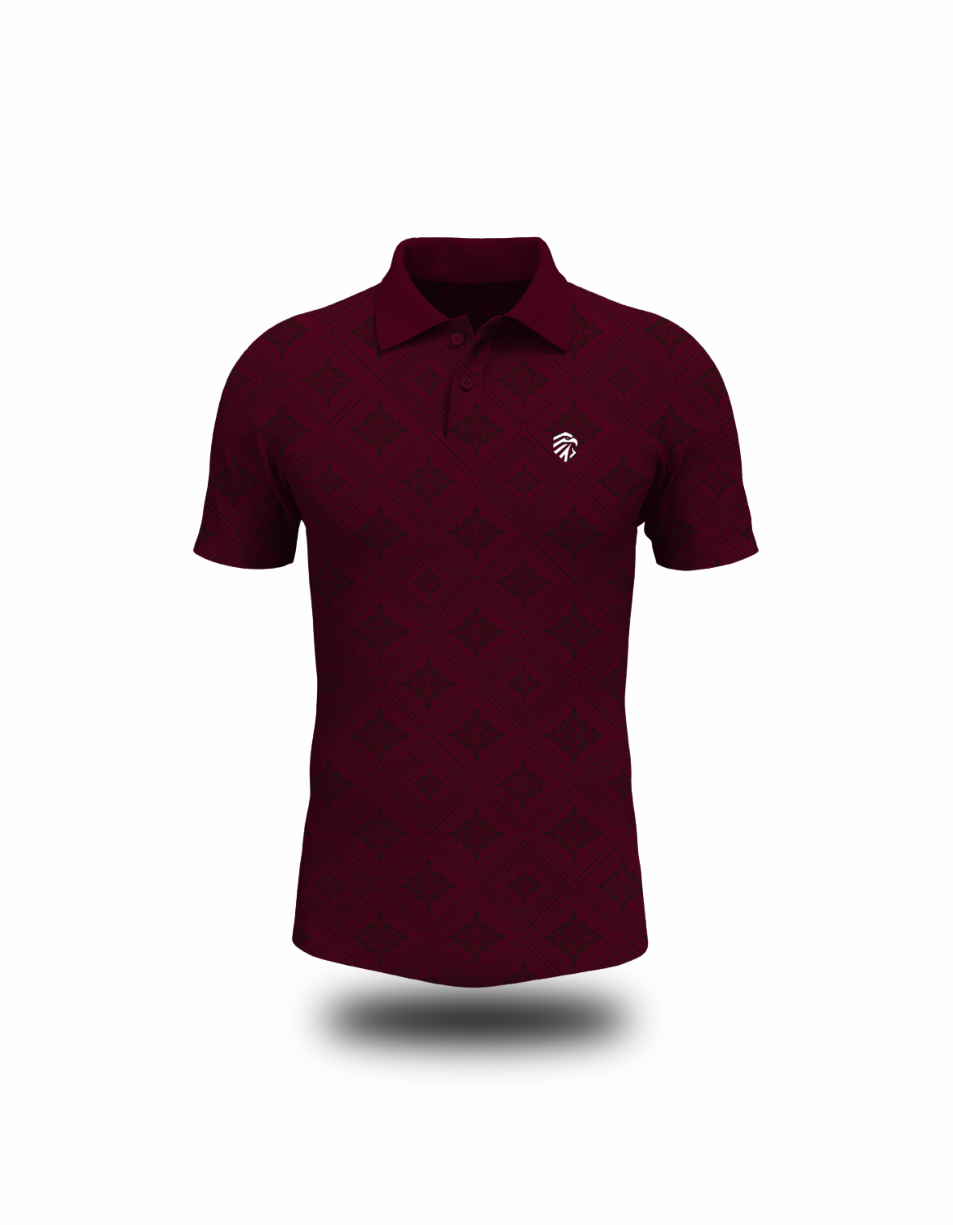 Maroon Performance Polo