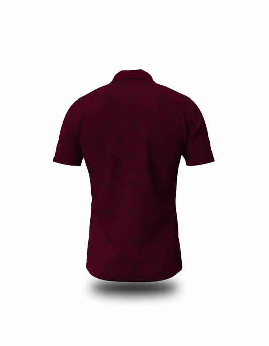 Maroon Performance Polo