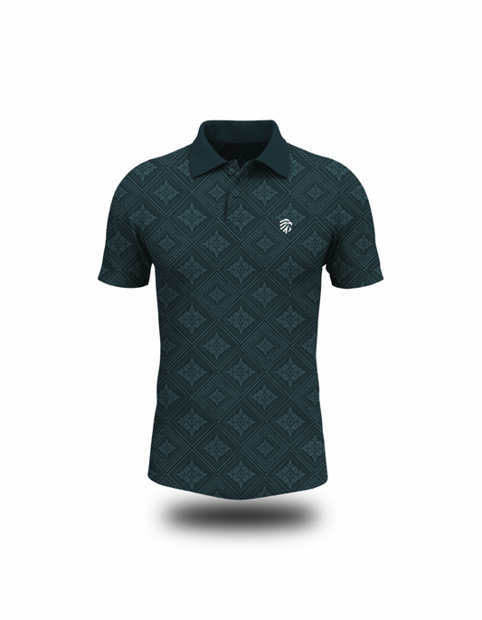 Teal Heritage Polo